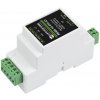 Waveshare Industrial serial server, RS485 to RJ45 Ethernet, TCP/IP to serial, rail-mount support, with POE