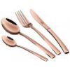 Súprava príborov 24 ks Rosegold Metallic Line nerez mirror
