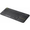 Klávesnica Logitech Wireless Touch Keyboard K400 Plus Magyar (920-007157)