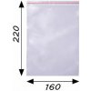 HAKY ZIP vrecká 150x220 mm - 100ks