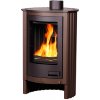Krbové kachle FLAMINGO MASTERFLAMME Piccolo l, hnedá - zamatová