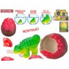 Dinoworld dinosaurus liahnuci a rastúci s drahokamom - mix farieb (červené vajcia, žltozelené vajcia)
