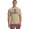 Pánske tričko s krátkym rukávom Under Armour ABC CAMO BOXED LOGO SS TEE hnedé 1361673-234 - XL