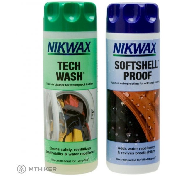  Nikwax Twin Tech Wash/Softshell Proof Wash-In 2 x 300 ml