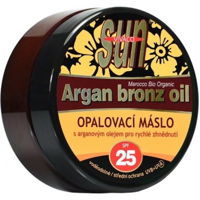 Vivaco Aloha opaľovacie maslo pre rýchle zhnednutie SPF25 200 ml