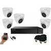 Monitorrs Security AHD 5 kamerový set 5 MPix WDome (6043K5) (Monitorrs Security)