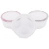 Bo Jungle Sklenené misky s viečkami B-Glass Bowls 280ml 3ks