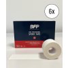 BFP SportCARE 6er Set Sporttape biela 3,8 cm x 10 m