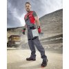 ARDON ARDON H8405 Skrátené nohavice s náprsenkou COOL TREND sivo-čierne, Veľkosť XL