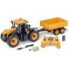 Carson RC Traktor JCB žltý s vlečkou 1/16 RTR