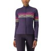 Castelli Ottanta LS W, Night shade Veľkosť: M Dámsky, zateplený cyklo dres s dlhým rukávom