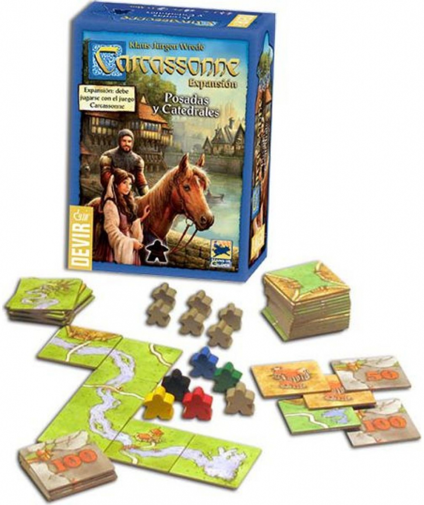 Mindok Carcassonne 2 edice: Hostince a katedrály