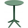 Lazy Momo Kávový stolík high oval RIMO 57 x 57 x 74,5 cm PINE zelená