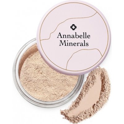 Annabelle Minerals Coverage Mineral Foundation minerálny púdrový make-up pre dokonalý vzhľad Golden Fair 4 g
