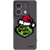 Picasee silikónový čierny obal pre Xiaomi Redmi Note 13 4G - Grinch 2