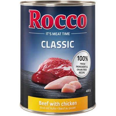 Rocco Classic 6 x 400 g - hovädzie s kuracím