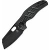 Kizer V4488C1 C01C Sheepdog Black vreckový nôž 8,3 cm, celočierna, Micarta