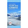 Tour des combins - turistická mapa