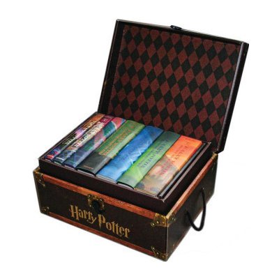 Harry Potter Hardcover Boxed Set: Books 1-7 Trunk