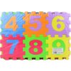 Penové puzzle 36 ks - čísla a písmená