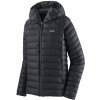 Dámska páperová bunda Patagonia Down Sweater Hoody Veľkosť: M / Farba: čierna