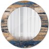 Abstraktné drevo Abstraktné drevo Okrúhle zrkadlo s motívom lsdo-00235