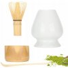 SADA NÁRADIA NA PRÍPRAVU ČAJU MATCHA: METLIČKA + LYŽIČKA + DRŽIAK + MISKA