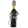 96465 Kovový stojan na víno, motív hasič