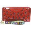 Baellerry Dámska peňaženka s pútkom LOVE Červená