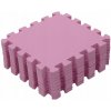 Hracia podložka puzzle Pink 90x90 cm