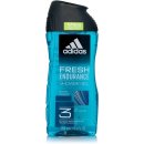 Sprchovací gél Adidas Fresh Endurance sprchový gél 3v1 250 ml