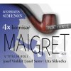 4x komisař Maigret - počtvrté - 4CD - Georges Simenon
