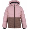Color Kids Dětská zimní bunda růžovo hnědá