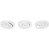 Philips | Philips 59183/31/16 - SADA 3x LED podhľadové svietidlo ASTEROPE LED/4,5W/230V | P1174
