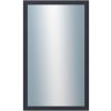 DANTIK - Zrkadlo v rámu, rozmer s rámom 60x100 cm z lišty 4020 šedá (2768)