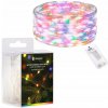 SPRINGOS LED reťaz Nano 1 m 10 LED 2x AA multicolor