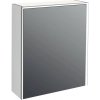Zrkadlová skrinka s osvetlením Jungborn QUATTRO / SEDICI / NOVE 60 x 20 x 70 cm sivá