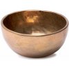 Nefertitis Tibetská bronzová spievajúca misa symbol ÓM NF29131 - 9 cm