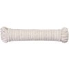 Šnúra na prádlo Cloth-Line L-20 m/4 mm, Bavlna, biela