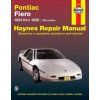 Pontiac Fiero Automotive Repair Manual (J H Haynes)(Brožovaná)