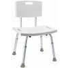 Ridder židle s opěradlem, nastavitelná výška, bílá A00602101