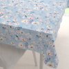 Biante Zamatový obdĺžnikový obrus Tamara TMR-044 Jarné kvety na nebesky modrom 50x100 cm