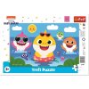 TREFL Baby Shark: Veselí žraloci 15 dielov