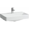 LAUFEN Pro S Compact závesné umývadlo s otvorom, bez prepadu, 600 x 380 mm, biela, H8189590001561