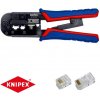 Krimpovacie kliešte na západné konektory 190 mm Knipex 97 51 10 97 51 10