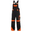 CXS SIRIUS BRIGHTON Pánske montérkové nohavice s náprsenkou, čierno-oranžová 1030-001-803 46