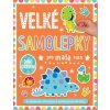 Velké samolepky pro malé ruce Dino ostrov