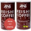 Keto Reishi BIO Mletá káva s MCT olej- Maca - Matcha - Stevia 100g plechovka 1+1 zadarmo ANilab Tubus Matcha Maca Reishi Mletá káva ANi