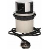 Zásuvkový blok kulatý ORNO OR-AE-1342, 3x zásuvka, 2x USB nabíjecí, barva stříbrná, kabel 1.5m