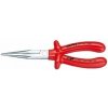 Knipex pologuľaté chrómové máčané kliešte s ostrím 200mm 26 16 200
